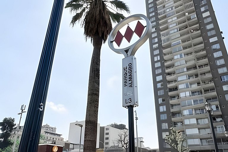 Depto. boutique en Santiago Centro | Self Check-in