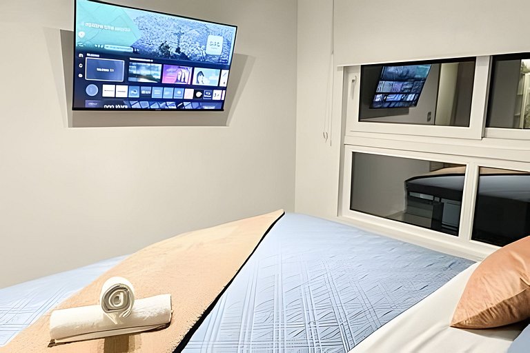 Depto. boutique céntrico a pasos del Movistar|WIFI