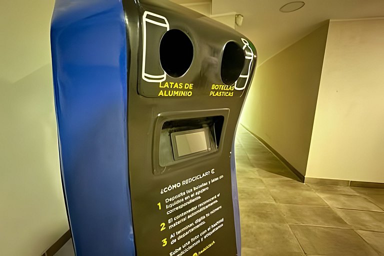 Moderno depto. en Santiago centro|A pasos de metro