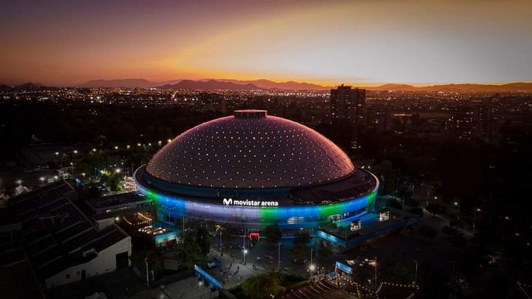 Depto. Moderno céntrico a pasos del Movistar Arena