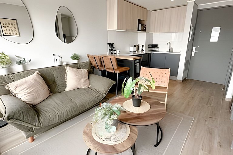 Depto. moderno y acogedor I Wifi I AC